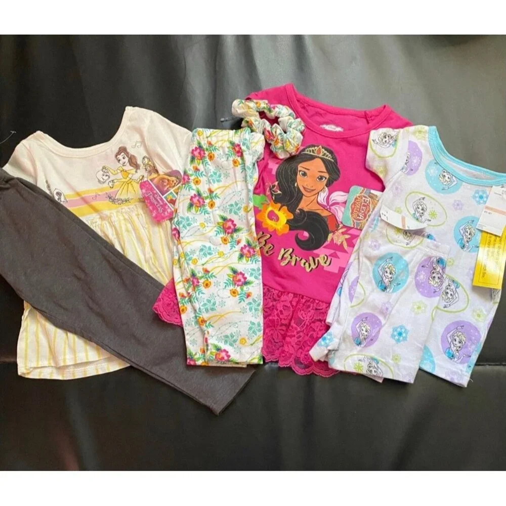 NWT Disney Princesses & Frozen Bundle Girls Size 2T
